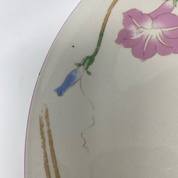 Vintage Set of 2 Sango Primavera Stoneware Dinner Plates # 8495 - Picture 5 of 7